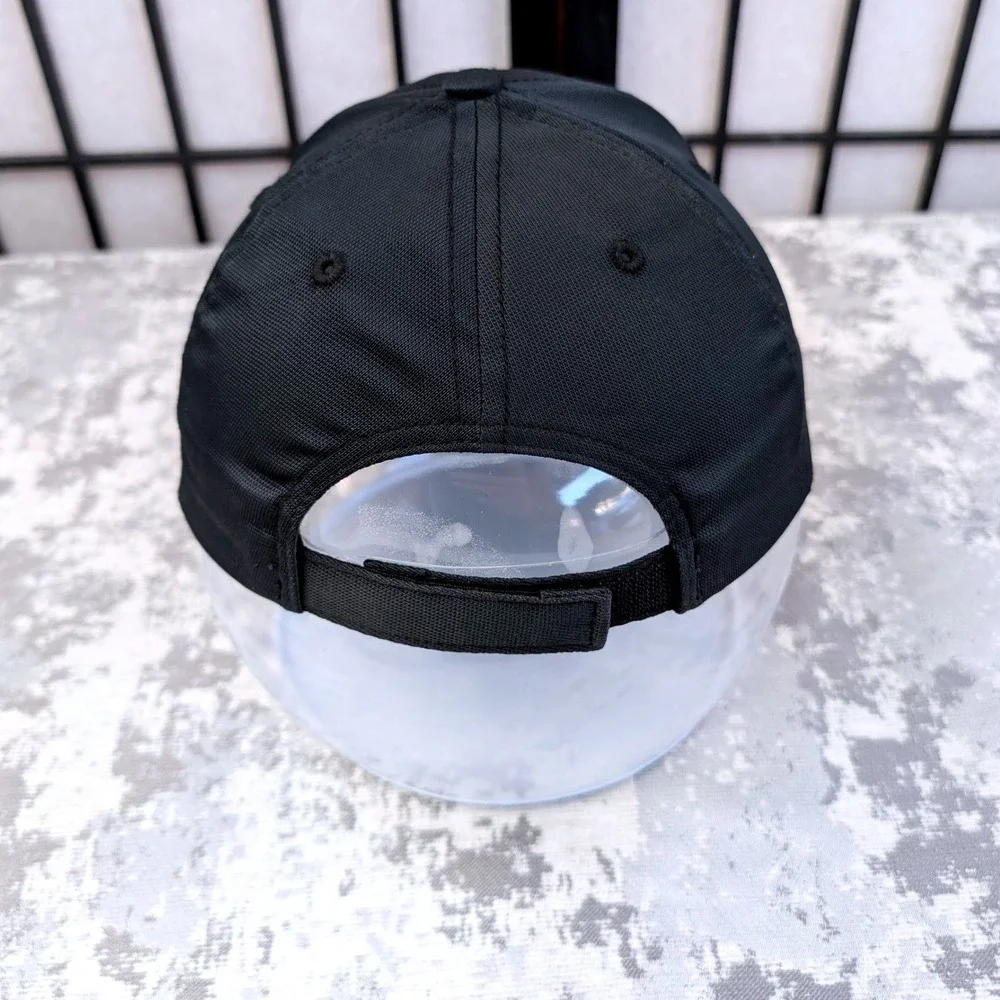 Sport-Tek Beast Mode Black‎ Baseball Cap Hat Adjustable Hook Loop Strap Mens